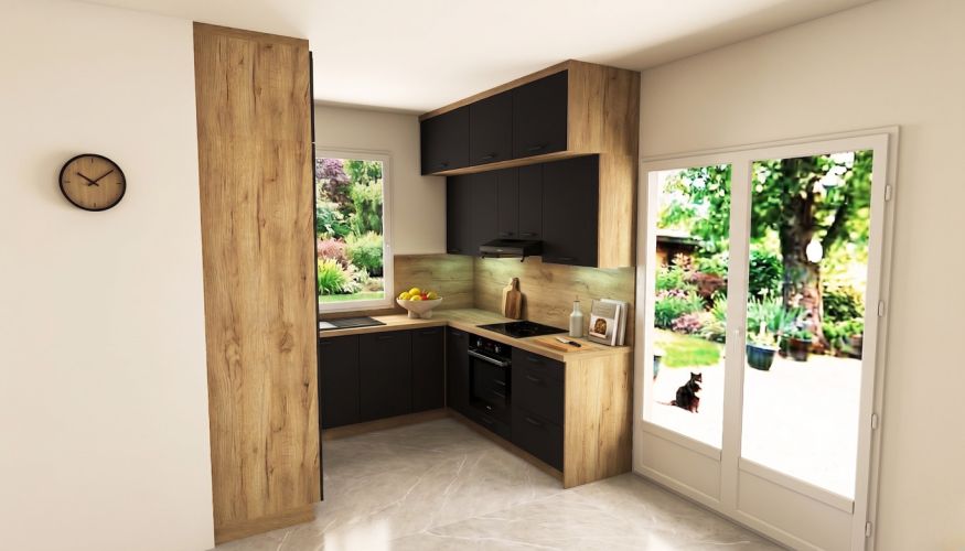 Vásárlónál konyhabeépítés V.